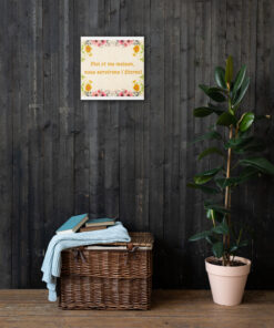 Alternative view of cadre fleurie